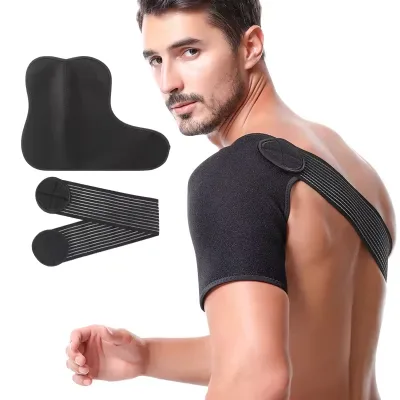 Portability Light Weight Shoulder Stability Brace with Pressure Pad Adjustable Shoulder Brace Support
