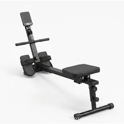 Cross-border Silent PVC Home Rowing Machine High-calorie-burning Fitness Equipment Full-body Trainer Compact Unisex 200kg