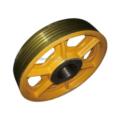 A-FLY Elevator Main Traction Sheave H309B | Durable Lift Pulley Wheel Replacement (600*5*12mm) Elevator Spare Parts 1 Year