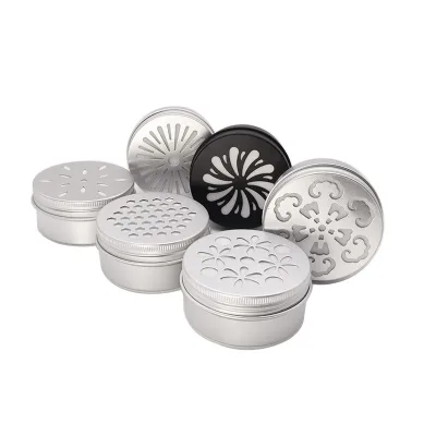 80ml Screw Cap Customized Gel Aluminum Cosmetic Jar for Car Home Air Freshener Cream Dog Training