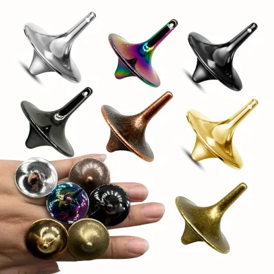 Creative Small Metal Finger Gyro Kids' Whirlwind Hand Spin Decompression Fidget Spinner