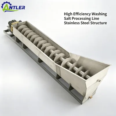 High Efficiency Industrial Sea Salt Washing Equipment Slat Refinery Machine