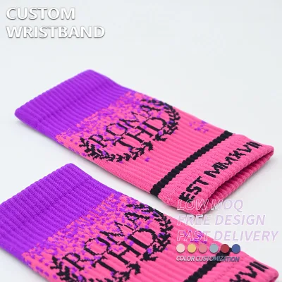 FREE Mock up Best Selling High Quality Sweatbands With Your Custom logo Wristbands With logo and Design