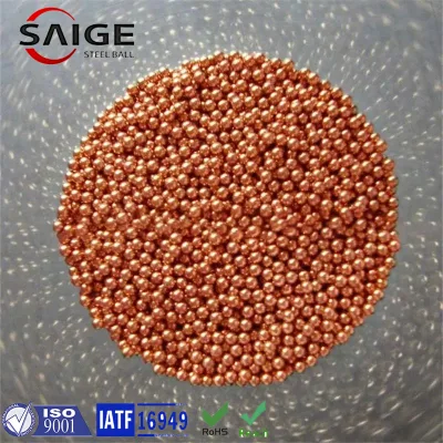 SAIGE 99.9% Pure Polished High Precision 3-8mm Solid Copper Balls for Bearings
