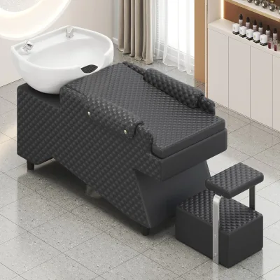 Comfortable Spa Thai Massage Bed Hair Salon Shampoo Bed Beauty Massage Physiotherapy Bed With Pedal