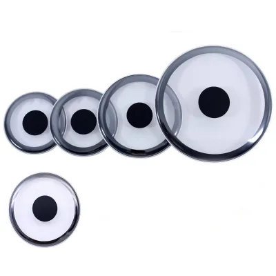 Double Oil Drum Head Weak Sound Design Percussion Surface Bottom Skin Drum Skin