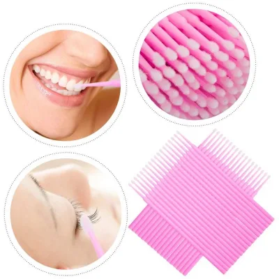 Dental Supplies Wholesale 100pcs/box Disposable Micro Brush Applicator Dental Microbrush