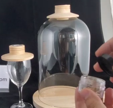 Professional Smoke Infuser, Smoker With Glass Dome. It Can Be Used to Smoke Food and Drink. Glass Dome