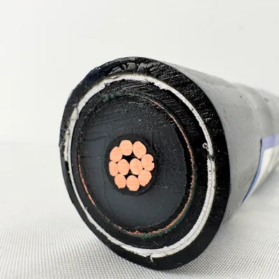 Stranded Flame Retardant XLPE Insulation PVC Sheath Double Non-magnetic Metal Strip Armoured Medium Voltage Copper Wire Power