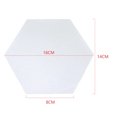 Surfboard Accessories Surfboard Pad Silicon Rubber Waxless Hexagon Transparent Honeycomb Deck Traction Pad