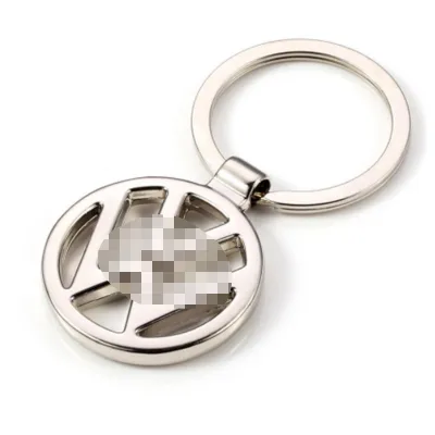 2024 New Black Rubber Car Key Chain with UV Printed License Plate Customizable Design & Logo Fashionable Gift