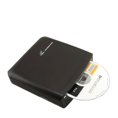 Universal Portable Car CD//MP3/HD Video Player with Remote Control USB Power Compatible with PC/TV/Android Head Unit Stereo