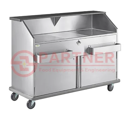 Modern Removable bar Station Portable Stainless Steel Cocktail bar Counter for Bar/pub/party/wedding/hotel
