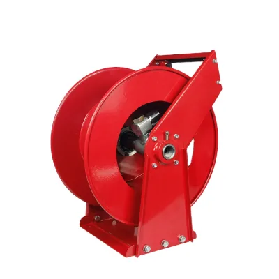 Auto Car Fuel Grease Washer Air Hose Reel High Pressure Cleaner Retractable 3/4 1inch for Petrol Service Equipment