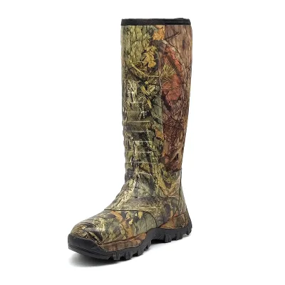 2023 New Design Rubber Material Horse Fishing Farming Men's Neoprene Hunting Shoes for Wholesale