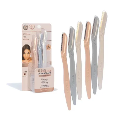 Eco-friendly Wheat Straw Facial Hair Remover Tool Derma Razor Biodegradable Eyebrow Trimmer for Women