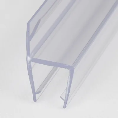 Eco-Friendly Durable PVC Modern Shower Door Seal Strip Waterproof Bathroom Glass Door Gasket for Apartment and Hotel Use
