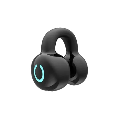 V5.3 Open Breathing Light Type-C Fast Charging Port Mini Single Ear Clip Earring Wireless Earbud Ecouteur Sans Fil