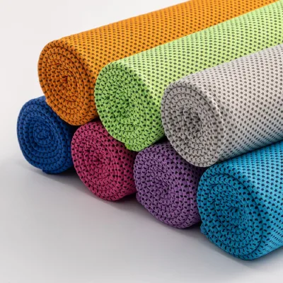 Best Selling Lightweight Comfortable Durable Polyester Brocade Knitted Towel