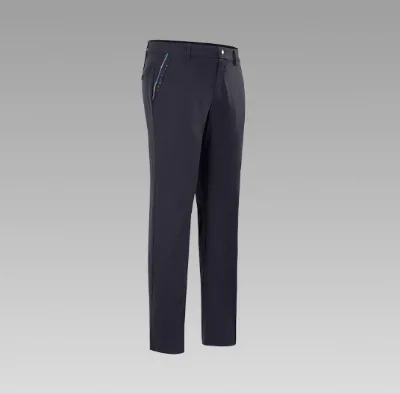 Men's Outdoor Sports Two-Piece Set Autumn Winter Fleece Pants Detachable Windproof Rainproof Hiking Pants for Warm Assault Woven