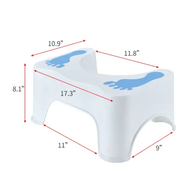 Classical Design Helpful Use Living Room Bath Room Furniture Plastic Detachable Bath Toliet Step Chair Stool