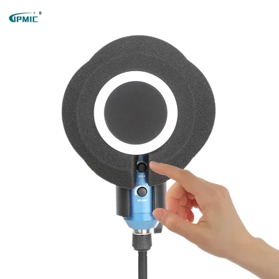 C1 Microphone Screen Acoustic Filter Sponge Wind Screen to Filter Vocal Soundproof Recording Filter Windscreen Panels