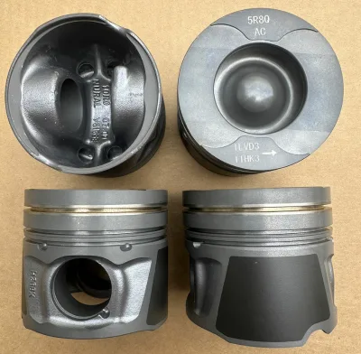 Premium AUFERAY Piston Set OE 919276DT001 85mm 0.00 0.25 0.50 Fits for Land Rover 2.2L 224DT Engine Rebuild Components Set