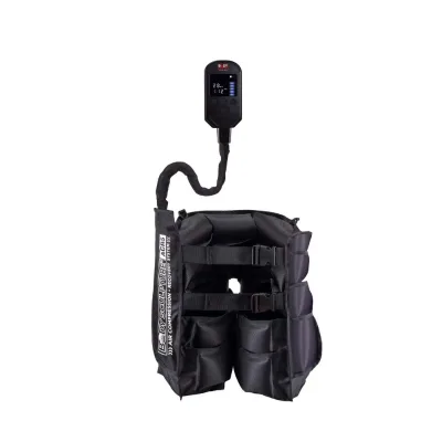 Black Compression Boots air Massage Pressotherapy