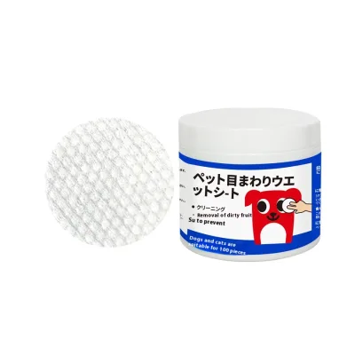 High Quality Japan Import Wet Wipes Cross-Border Pet Cat Dog Eye Tearstains Cleaning Export Wet Wipes for Eye Dirt