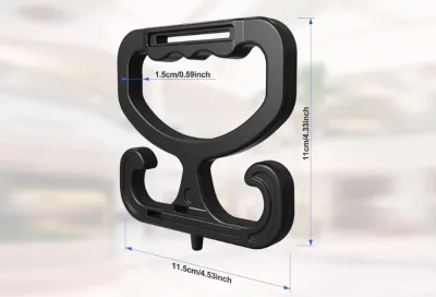 Shopping Bag Carrier Handle Mammoth Holder With Double Buckle Labor Saving Tools