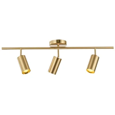 Gold Track Light Lamps Moving Head Spot Modern Bedside Wall Mounted Led Spotlight /Celing Pendant Lights