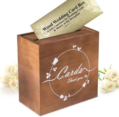 Wholesale Custom Retro Wooden Memory Box and Wooden Tissue Storage Box Handmade Paper Storage Container