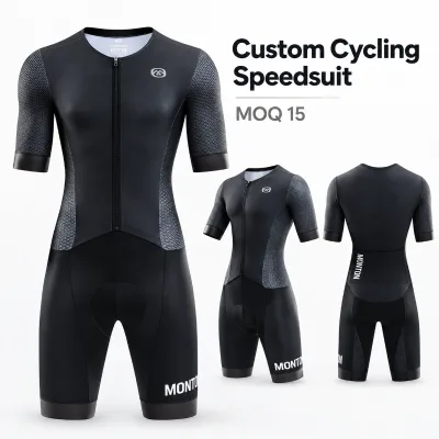 Custom High Performance Cycling Skin Suit Bike Speed Suit for Club With Your Own Logos