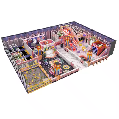 Forest Theme Play Park Children's Parent-Child Fun Indoor Amusement Park Equipment Interactive Parent-Child Fun Park