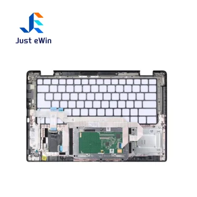 J2TJW Laptop Palmrest Touchpad Assembly with Smart Card Reader for Dell Latitude 7420 2in1