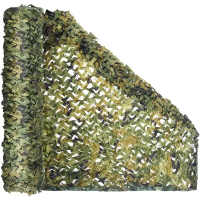 New Design 5ft X 10ft Outdoor Durable Quiet 300d Polyester Woodland Duck Hunting Camouflage Net for Many Use