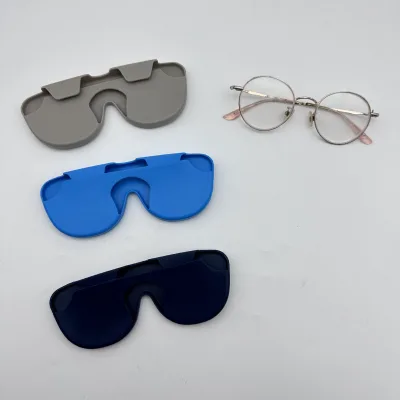Print logo Cute Portable Waterproof New Silicone Glasses Storage Bag Sunglasses Protective Case Multi-functional Glasses Case