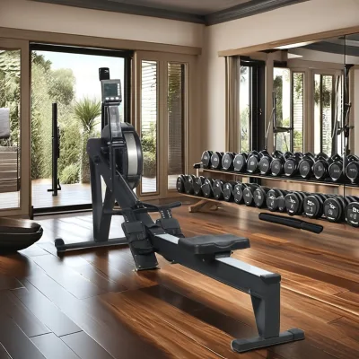 High Intensity Commercial Gym Fitness Equipment Club Rowing Machine Air Rower Rowing Machine
