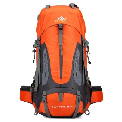 65L Waterproof Hiking Backpack for Men & Women-Lightweight, Large Capacity, with Rain Cover-Ideal for Camping,Travel&Backpacking