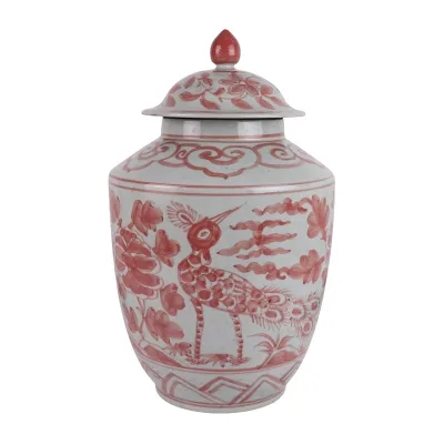 RZSX107-A New High Quality Creative Hand Painted Home Decor Storage Ceramic Gingle Jar