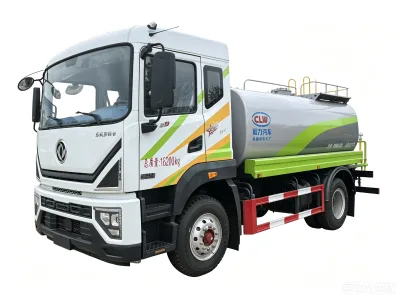 Dongfeng 4x2 Heavy Duty Water Sprinkler Truck Liquid Tank Truck Used for Urban Dust Suppression and Greenbelt Watering
