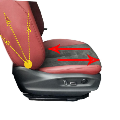 Wholesale Safety Driving Electric Seat Position Adjustable Front Car Seats