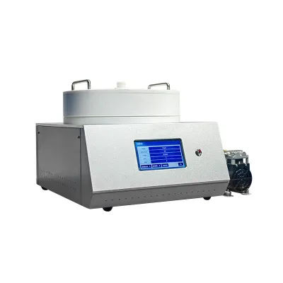 PTFE Chamber Spin Coater for Epoxy Resin on the Surface of Piezoelectric Ceramics