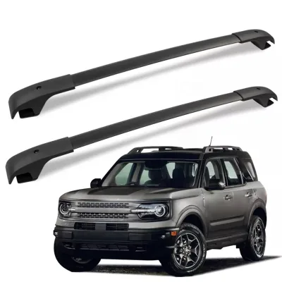 Roof Rack Upgrade SUV Accessories Aluminum Alloy Luggage Rail Crossbar for Ford Bronco Sport 2020 2021