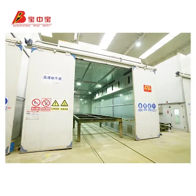 Car Painting Line Priming Curing/Drying Booth Car Painting Booth With Platform
