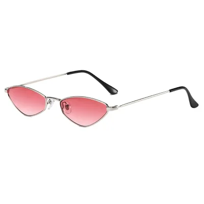 Vintage Cat Eye Sunglasses Women Mens Sunglasses Luxury Custom Logo Metal Frame Cat Eyes Sun Glasses
