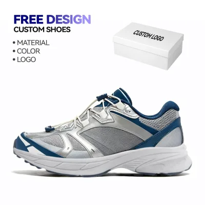 High-quality Jiaxin Unisex Thick Walking Style Casual Shoes Autumn Waterproof Anti-slip Outdoor Running Sports Mesh Upper EVA