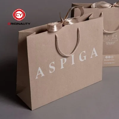 Custom Large Gift Packaging Wedding Candy Brown Paper Bag 10Kg With Logo