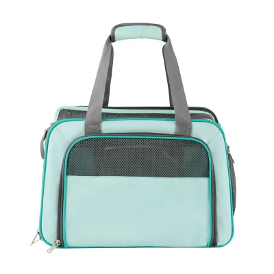 Customizable Luxury Breathable Anti-Scratch Mesh Pet Travel Bag Breathable Pet Backpack Carrier with Removable Pet Bag Dogs Cats