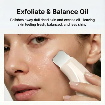 New Product Idea 2026 Durable Skin Scrubber Face Spatula Nose & T-Zone Scraper Skincare Tool for Men and Women